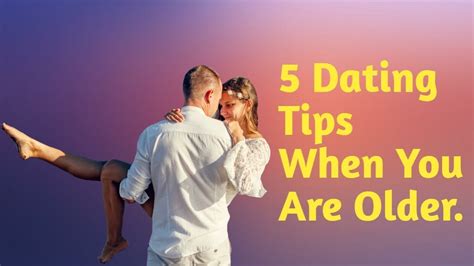 tips for dating someone older
